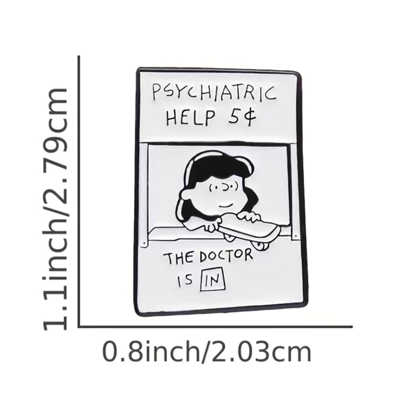 Peanuts Lucy Pin - Picture 4 of 5